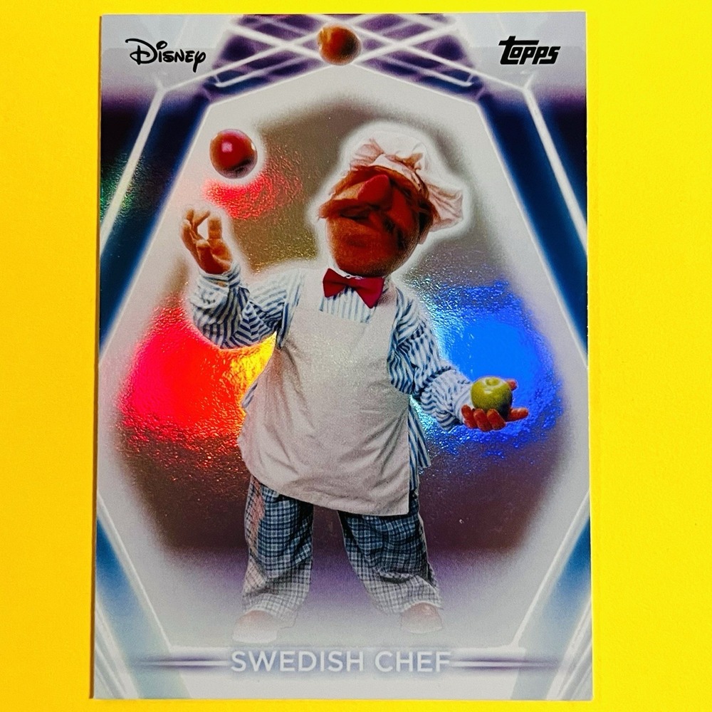 2026‎ Topps Disney Neon #190 Swedish Chef Rainbow Foil